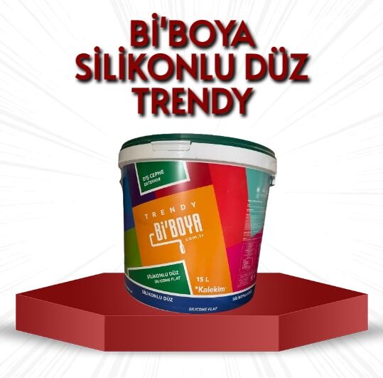 BiBoya Silikonlu Düz Trendy